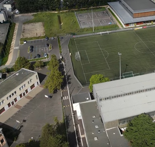Après vue d'ensemble des aménagements au Centre Maurice Préault à Boissy Saint Léger (94)